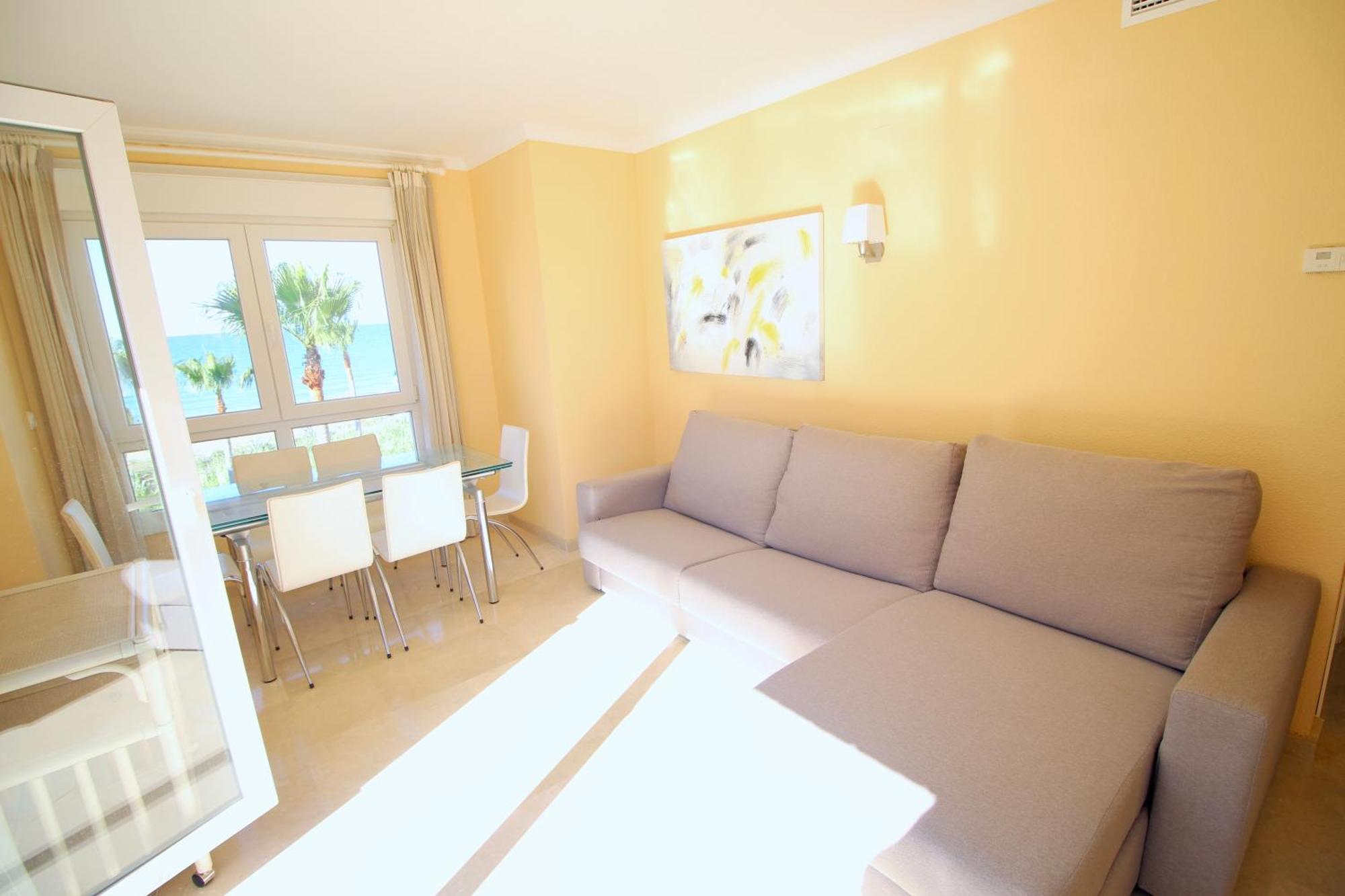 Appartamento Ático espectacular con piscina privada en primera línea de playa Dénia Camera foto