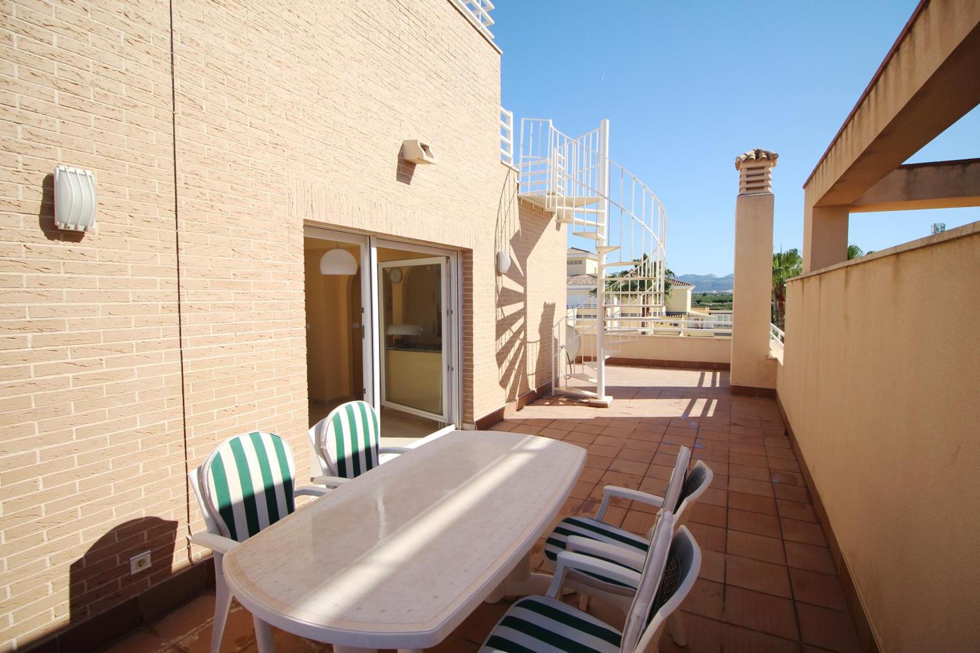 Appartamento Ático espectacular con piscina privada en primera línea de playa Dénia Camera foto