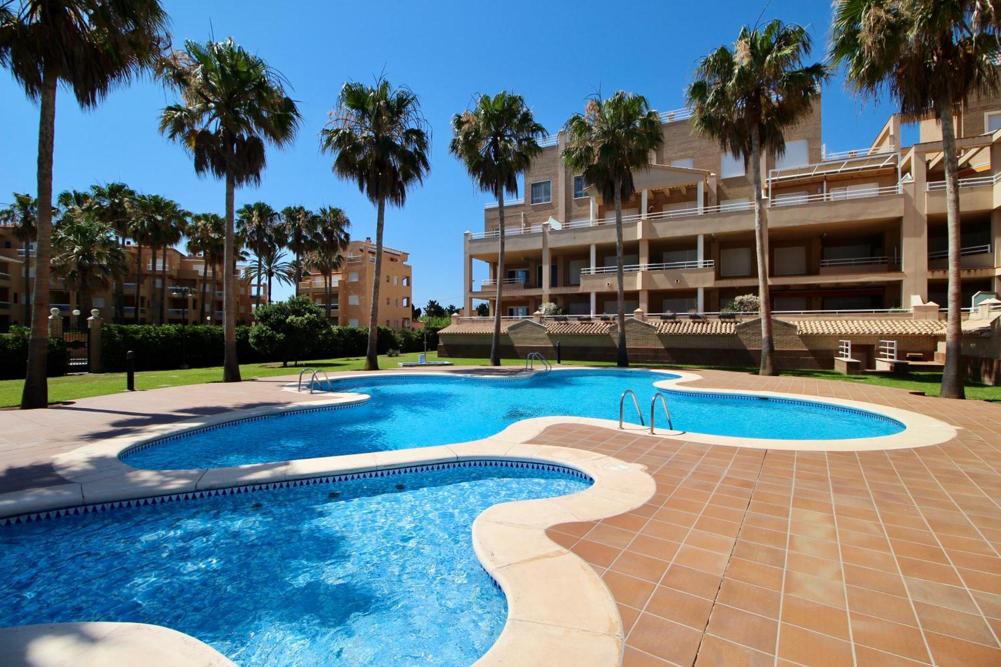 Appartamento Ático espectacular con piscina privada en primera línea de playa Dénia Camera foto